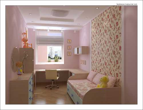 Выбор удачного расположения для детской комнаты